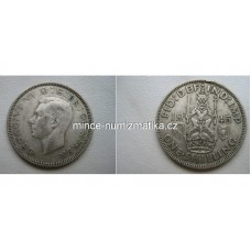 one shilling 1945 Anglie